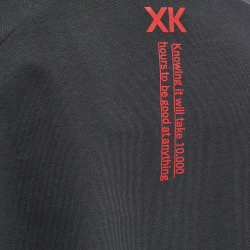 hummel Action Sweatshirt Damen ebony/flame scarlet L