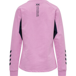 hummel Action Sweatshirt Damen orchid/black iris L