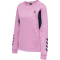 hummel Action Sweatshirt Damen orchid/black iris L