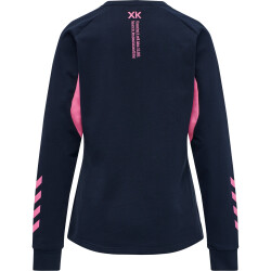 hummel Action Sweatshirt Damen black iris/sugar plum M
