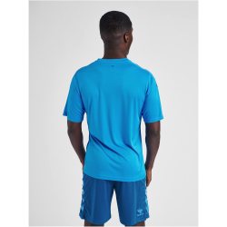 hummel Core XK Poly Trikot Herren 8729 - blue danube XXL