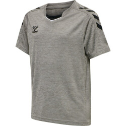 hummel Core XK Poly Trikot Kinder grey melange 116