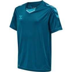 hummel Core XK Poly Trikot Kinder blue coral 116