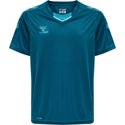hummel Core XK Poly Trikot Kinder blue coral 116