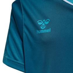 hummel Core XK Poly Trikot Kinder blue coral 116
