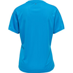 hummel Core XK Poly Trikot Damen blue danube XXL