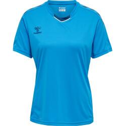 hummel Core XK Poly Trikot Damen blue danube XXL