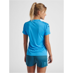 hummel Core XK Poly Trikot Damen blue danube XS