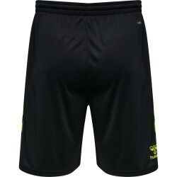 hummel Core XK Poly Shorts Herren black/lime popsicle XXL