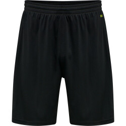 hummel Core XK Poly Shorts Herren black/lime popsicle XXL