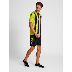 hummel Core XK Poly Shorts Herren black/lime popsicle M