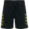 hummel Core XK Poly Shorts Kinder black/lime popsicle 116