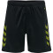 hummel Core XK Poly Shorts Kinder black/lime popsicle 176