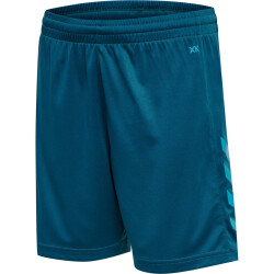 hummel Core XK Poly Shorts Kinder blue coral 128
