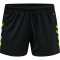 hummel Core XK Poly Shorts Damen 2096 - black/lime popsicle L