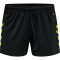 hummel Core XK Poly Shorts Damen black/lime popsicle XL