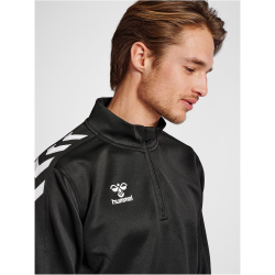 hummel Core XK Poly 1/2-Zip Trainings-Top Herren black L
