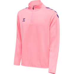 hummel Core XK Poly 1/2-Zip Trainings-Top Herren cotton candy M