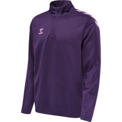 hummel Core XK Poly 1/2-Zip Trainings-Top Herren acai XXL