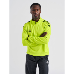 hummel Core XK Poly 1/2-Zip Trainings-Top Herren lime popsicle 3XL