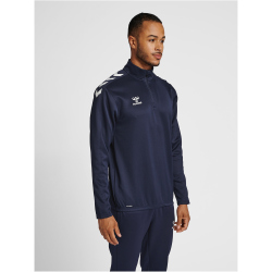 hummel Core XK Poly 1/2-Zip Trainings-Top Herren marine S