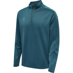 hummel Core XK Poly 1/2-Zip Trainings-Top Herren blue coral L