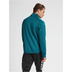 hummel Core XK Poly 1/2-Zip Trainings-Top Herren blue coral S
