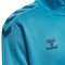 hummel Core XK Poly 1/2-Zip Trainings-Top Herren blue danube XXL