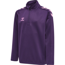 hummel Core XK 1/2-Zip Sweatshirt Kinder acai 164