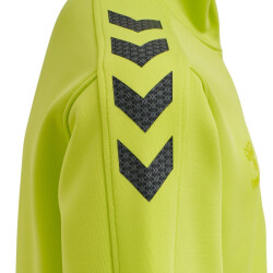 hummel Core XK 1/2-Zip Sweatshirt Kinder lime popsicle 116
