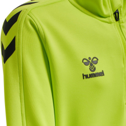 hummel Core XK 1/2-Zip Sweatshirt Kinder lime popsicle 176