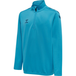 hummel Core XK 1/2-Zip Sweatshirt Kinder blue danube 164
