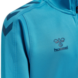 hummel Core XK 1/2-Zip Sweatshirt Kinder blue danube 164