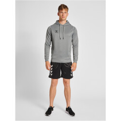 hummel Core XK Poly Hoodie Herren grey melange L