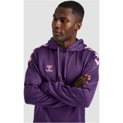 hummel Core XK Poly Hoodie Herren acai 3XL