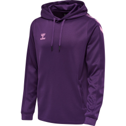 hummel Core XK Poly Hoodie Herren acai XL