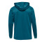 hummel Core XK Poly Hoodie Herren blue coral 3XL