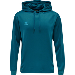 hummel Core XK Poly Hoodie Herren blue coral M