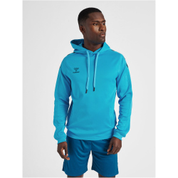 hummel Core XK Poly Hoodie Herren blue danube XXL