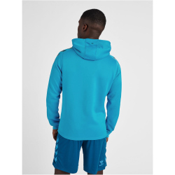 hummel Core XK Poly Hoodie Herren blue danube XXL