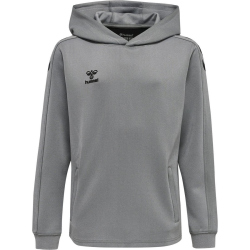 hummel Core XK Poly Hoodie Kinder grey melange 116