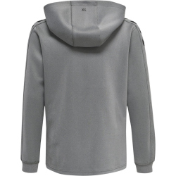 hummel Core XK Poly Hoodie Kinder grey melange 164