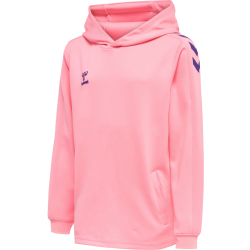 hummel Core XK Poly Hoodie Kinder cotton candy 152