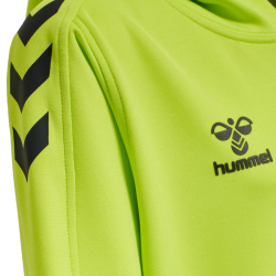 hummel Core XK Poly Hoodie Kinder lime popsicle 128