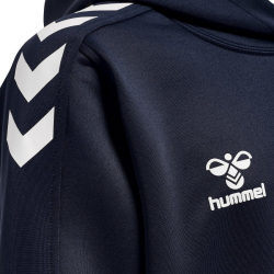 hummel Core XK Poly Hoodie Kinder marine 128