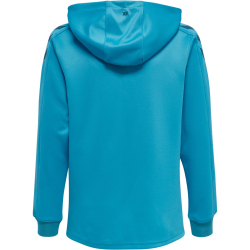 hummel Core XK Poly Hoodie Kinder blue danube 116