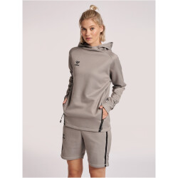 hummel Cima XK Hoodie Damen grey melange XXL