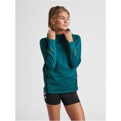 hummel Cima XK Hoodie Damen blue coral XXL