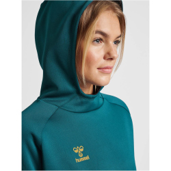 hummel Cima XK Hoodie Damen blue coral XXL