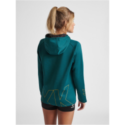 hummel Cima XK Hoodie Damen blue coral L